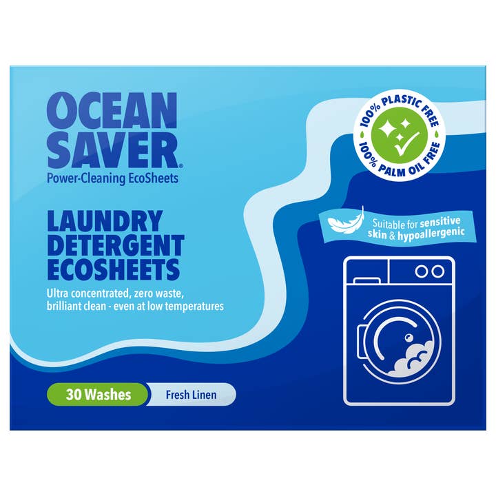 Eco Green Living Laundry Detergent Sheets X 60 (Fragrance-Free)